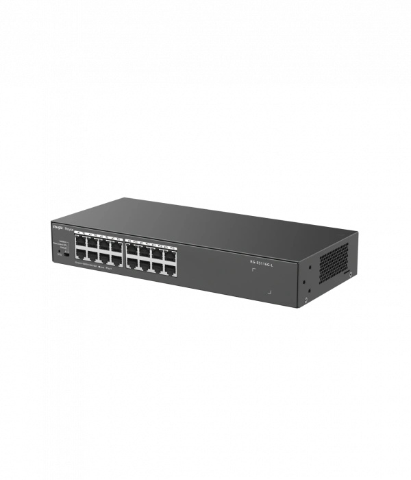 RUİJİE-REYEE RG-ES116G-L 16xGE YÖNETİLEMEZ NETWORK SWİTCH