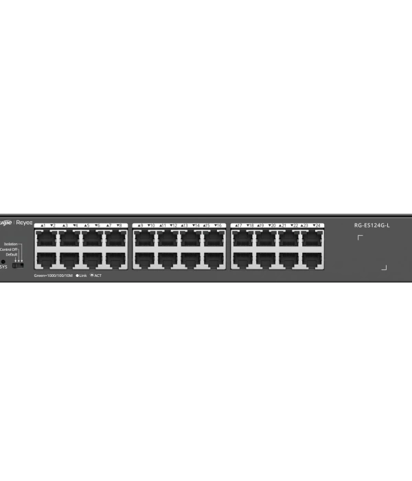 RUİJİE-REYEE RG-ES124G-L 24XGE F.GIGABİT NETWORK SWİTCH