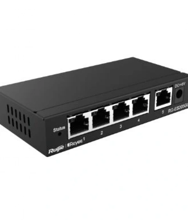 RUİJİE-REYEE RG-ES205GC 4XGE-1XGE UPLİNK YÖNETİLEBİLİR NETWORK SWİTCH
