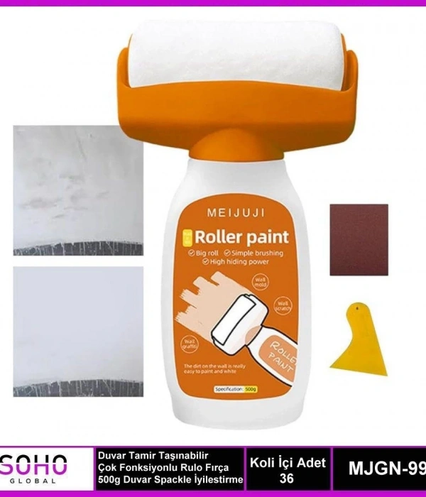 Rulo Boyama Hazneli Fırça