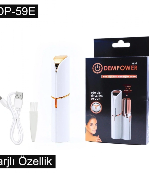 Şarjlı Yüz Tüy Alıcı Epilasyon Aleti Flawles Kısa