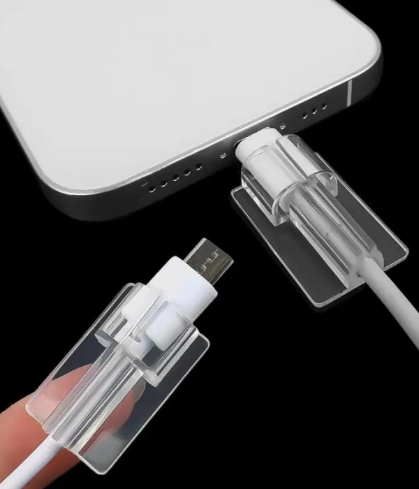 Şeffaf Silikon Kablo Koruyucu