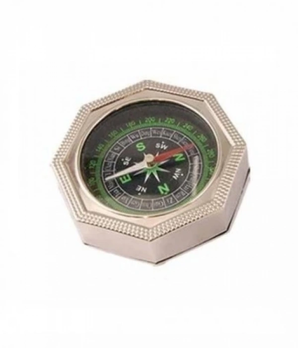 Sekiz Köşeli Büyük Metal Pusula