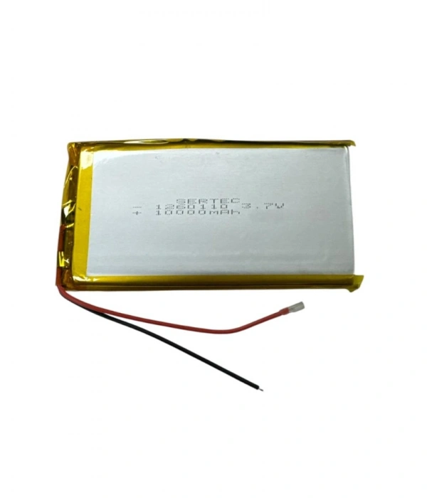 Sertec 1260110 3.7v 10.000mah Li-polymer Pil (devreli/1.5a)