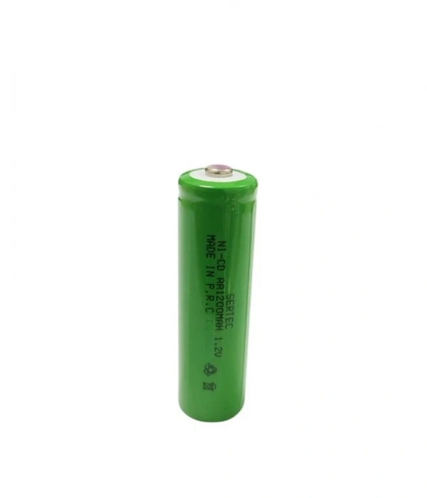 Sertec - 1.2v 1200 Mah - Aa - Ni-cd Şarjlı Pil - (başlı)