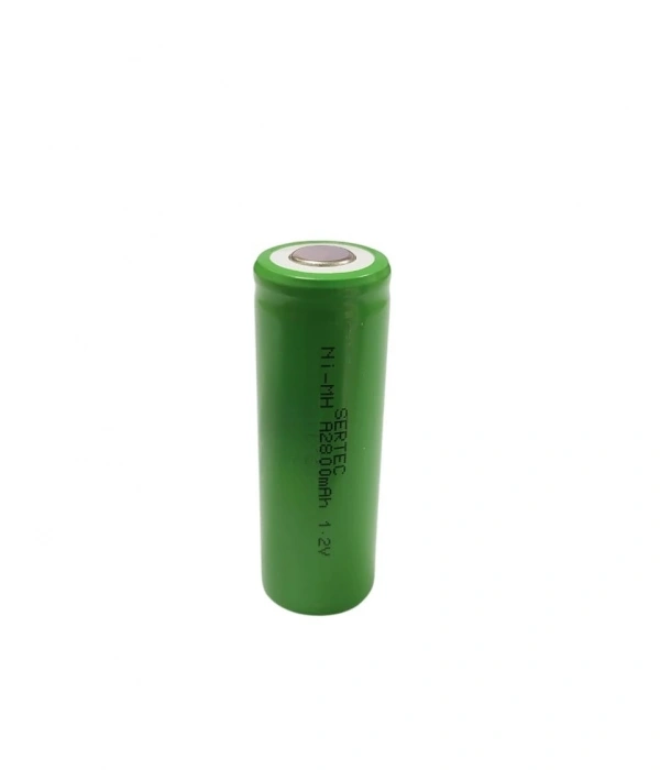 Sertec - 1.2v 2800 Mah - A Size - Ni-mh Şarjlı Pil - (başsız / Flat Head)