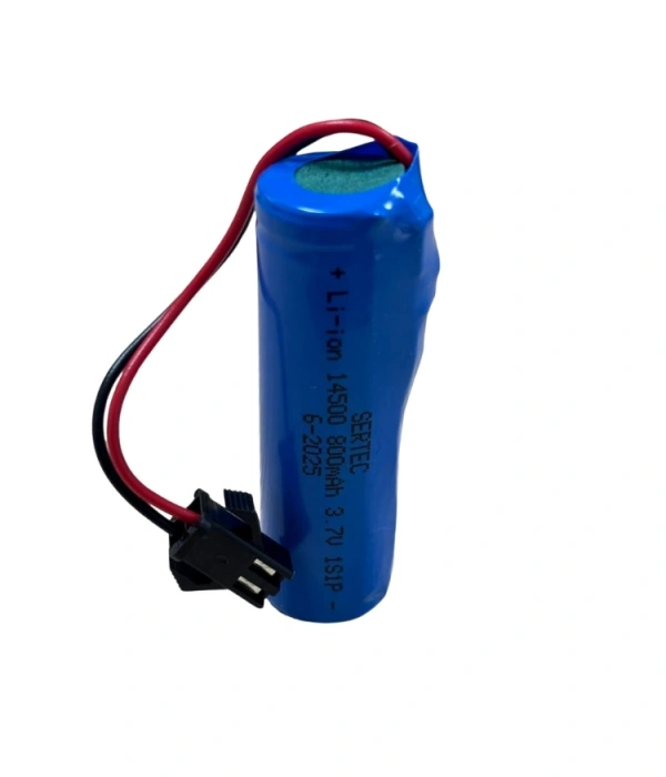 Sertec 14500 800 Mah 3.7v  1s1p Devreli Soketli Oyuncak Pili