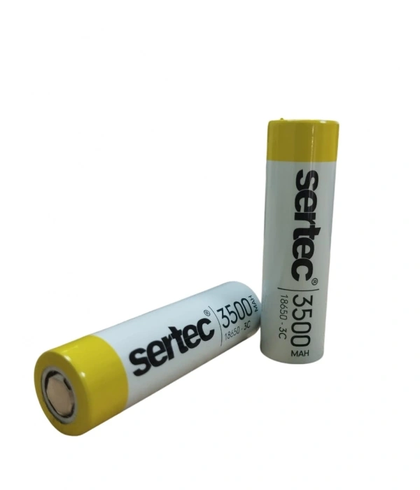 Sertec 18650 3.7v 3500 Mah 3c Li-ıon Şarjlı Pil