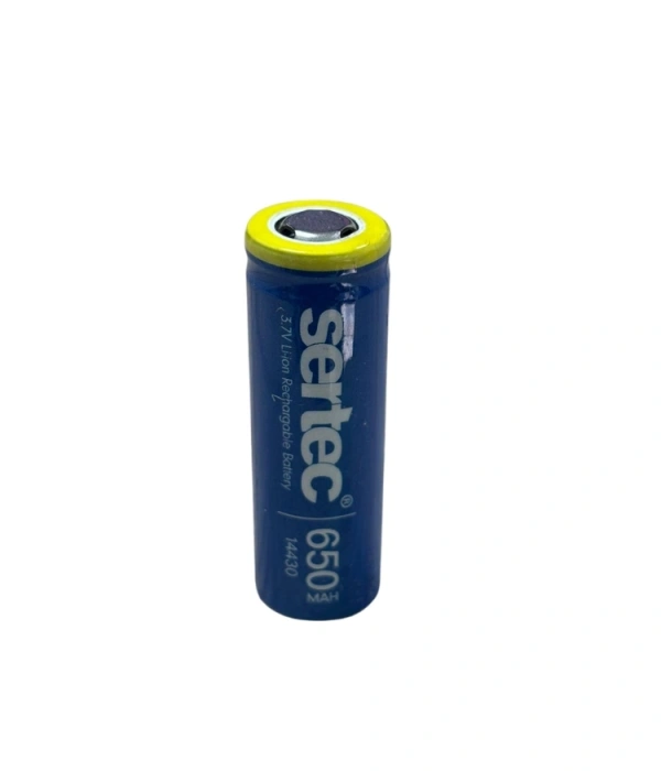 Sertec 3.7v Li-ion 14430 - 650 Mah 1c Şarjlı Pil