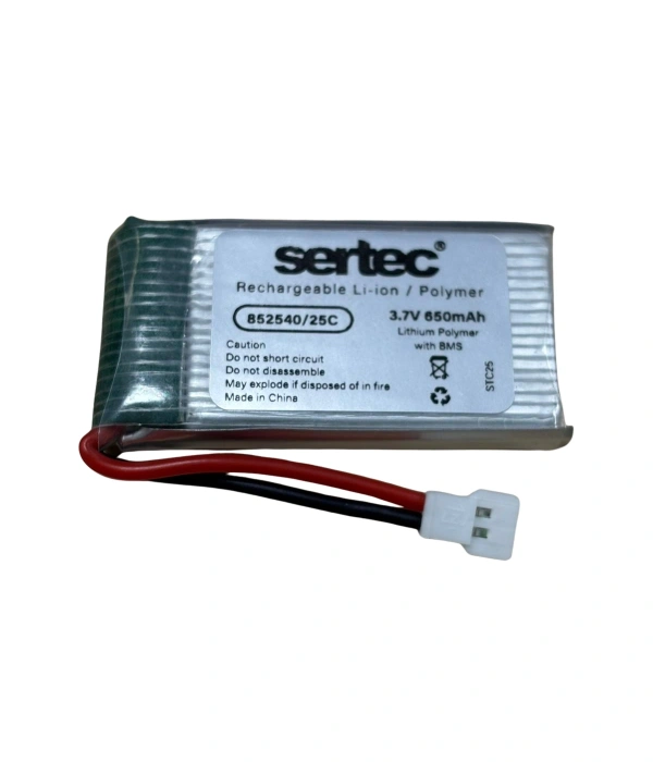 Sertec / 852540 / 3.7v - 650mah - 20c Beyaz Soket