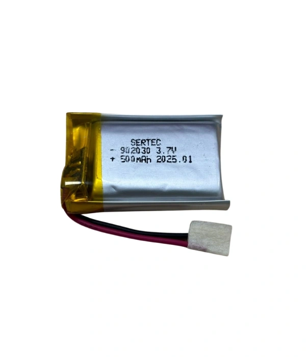 Sertec 902030 3.7v 500 Mah Li-polymer Pil (devreli/1.5a)