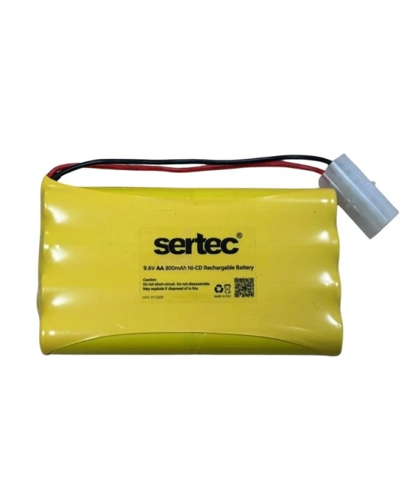 Sertec 9.6v 8s1p Aa 800 Mah Kablo + Tamiya Konnektörlü Oyuncak Pili