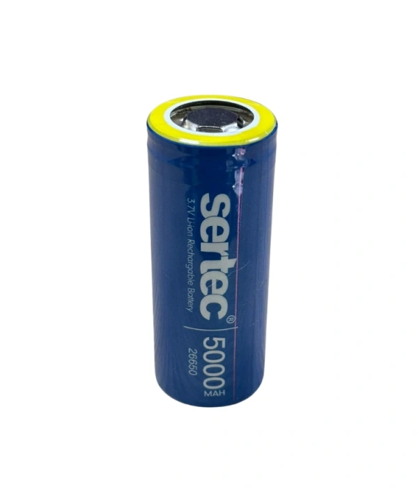 Sertec Icr26650 Li-ıon 3.7v 5000mah 3c Şarjlı Pil