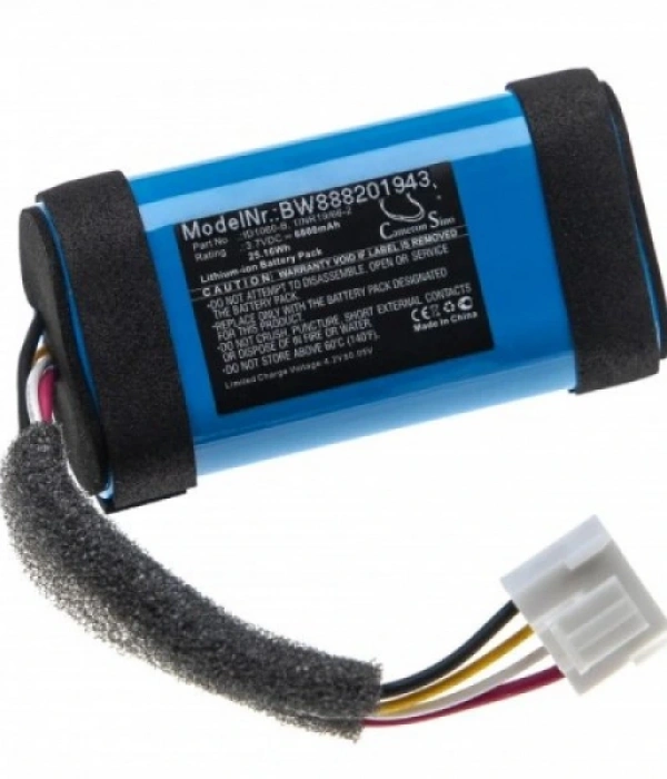 Sertec Jbl Flip 5 Uyumlu 3.7v 6800 Mah Soketli Batarya