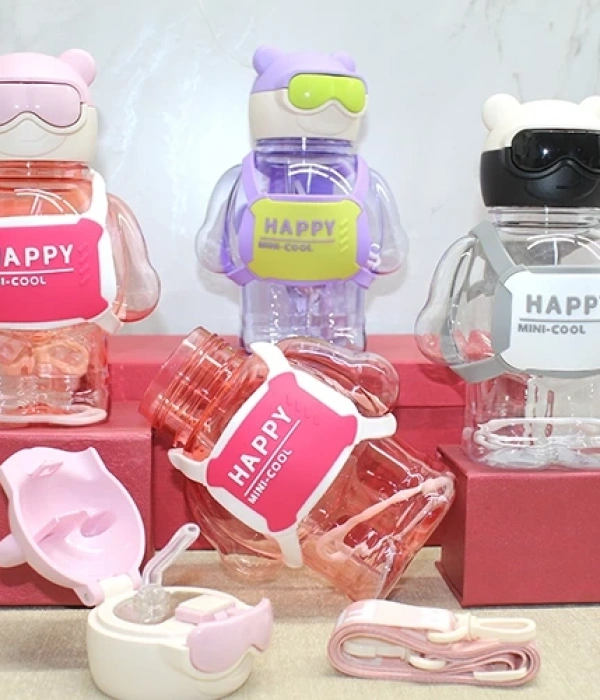 Sevimli 3d Desenli Su Matarası Bpa İçermez Alk3143