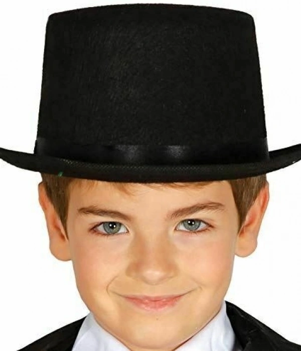 Sihirbaz Şapkası Çocuk Boy Siyah Renk