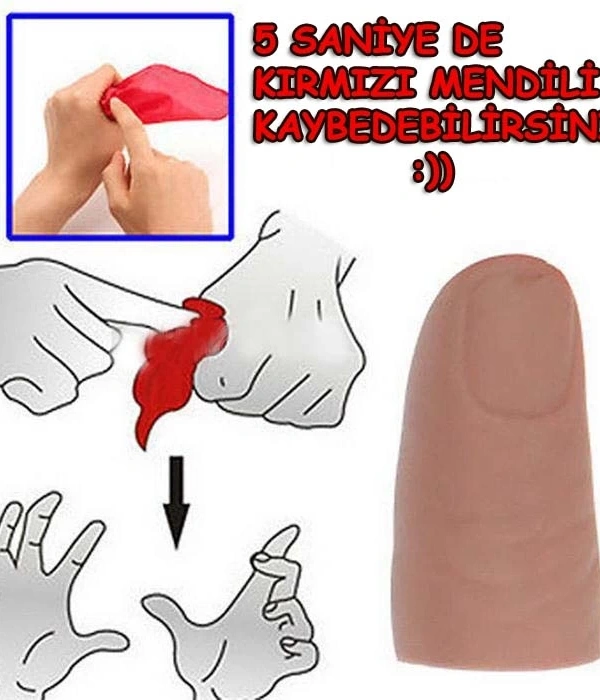 Sihirli Parmak Sihirli Mendil Kaybetme Oyunu