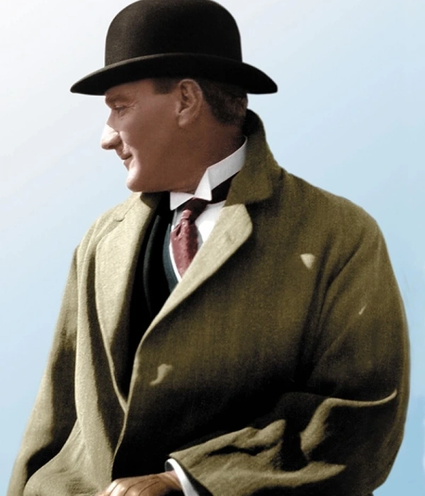 Siyah Renk Atatürk Şapkası