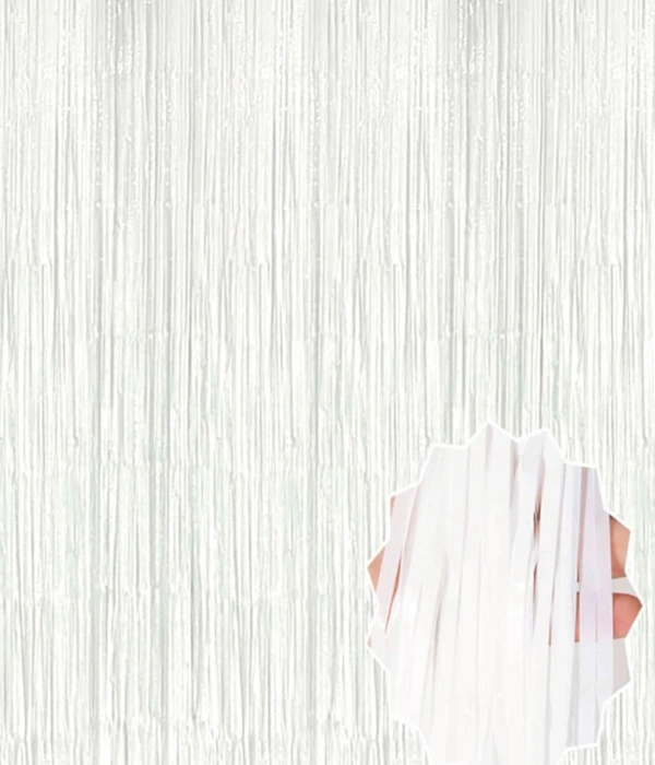 Soft Beyaz Renk Duvar Ve Kapı Perdesi İthal 100x200 Cm