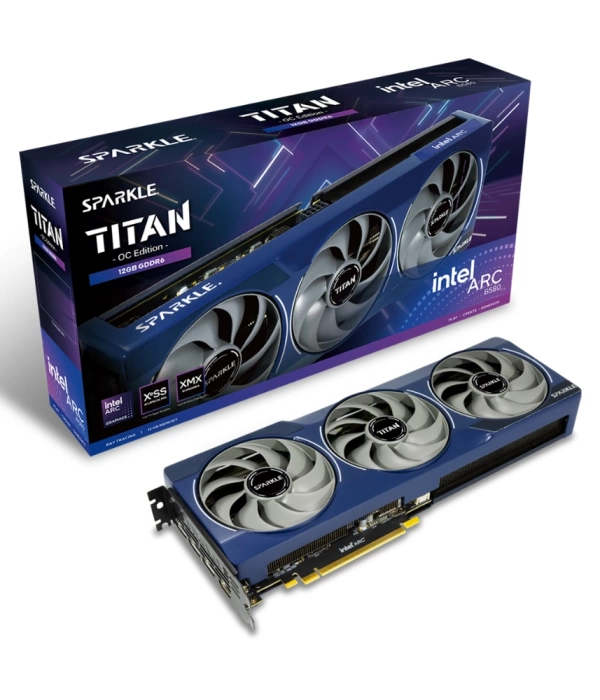 SPARKLE INTEL ARC B580 TITAN OC 12GB EKRAN KARTI