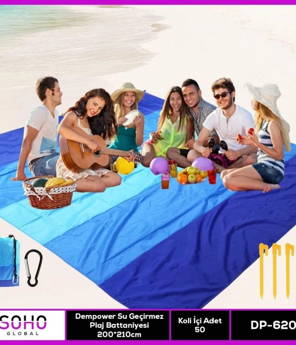 Su Geçirmez Plaj Battaniyesi