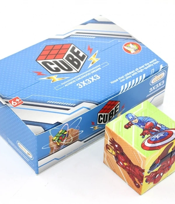 Süper Kahramanlı Küp Yapboz Alk2125