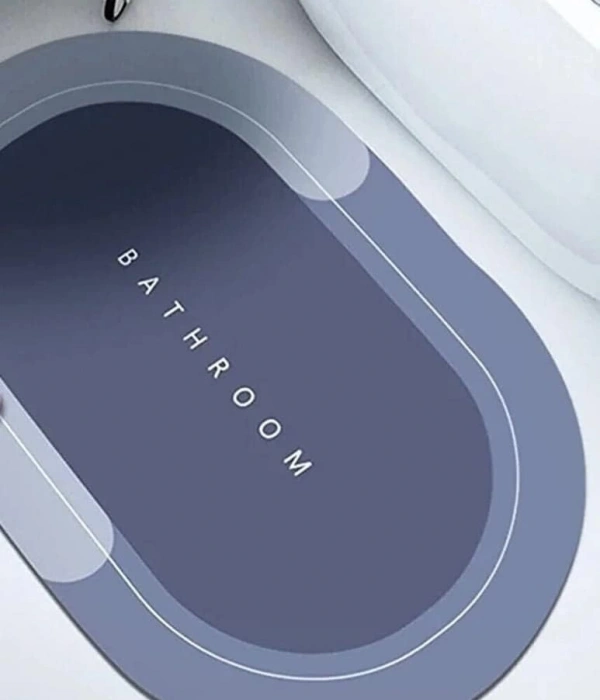 Süper Su Emici Kaymaz Tabanlı Banyo Paspası ( 40x60 )cm