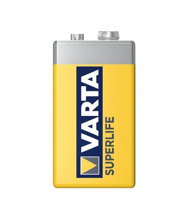 Superlife Çinko 9 Volt Pil 12li Paket
