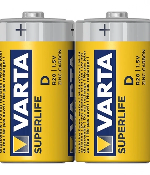 Superlife Çinko Büyük D Boy Pil 24lü Paket