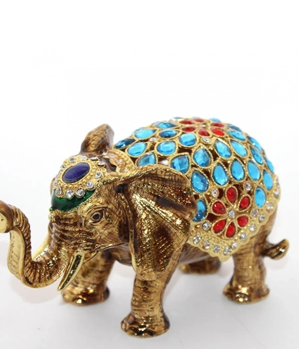 Swaroski Taşlı Tekli Fil Figürü Alk1891