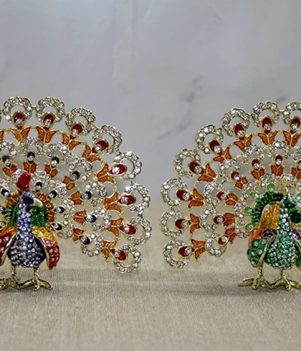 Swaroski Tavuskuşu Alk3834