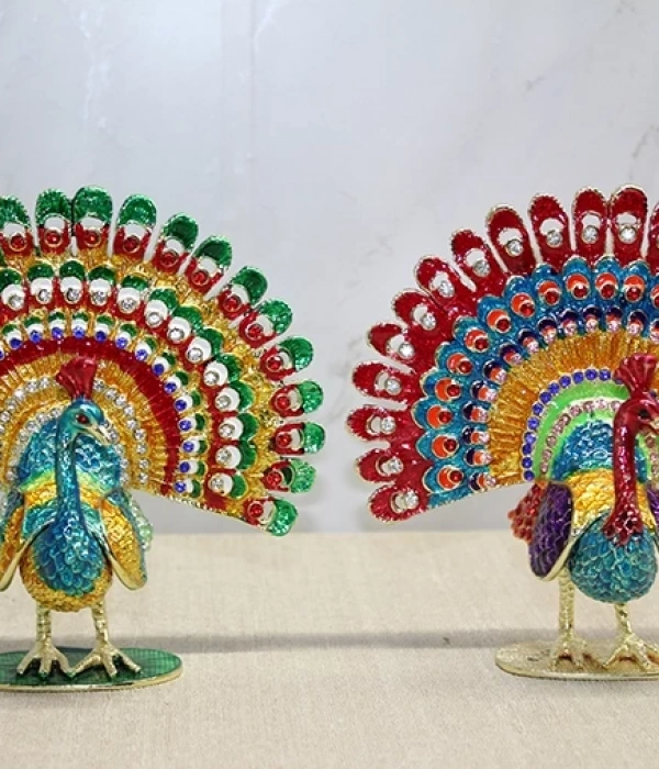 Swaroski Tavuskuşu Alk3836