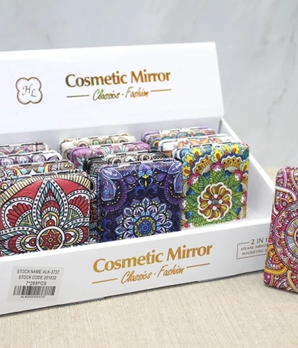 Taşlı El Aynası Dikdörtgen Kalın Alk3737