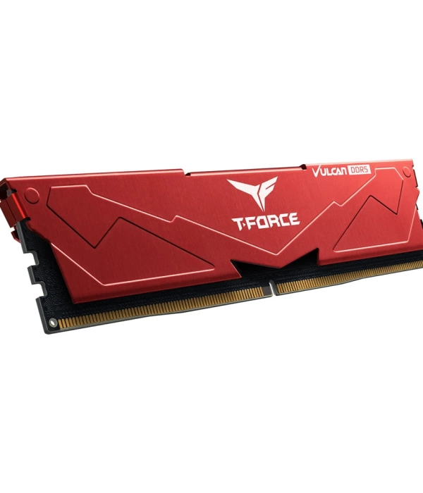 Team T-Force Vulcan Red 32GB (2x16) 6000MHz DDR5 CL38 Ram (FLRD532G6000HC38JDC01)