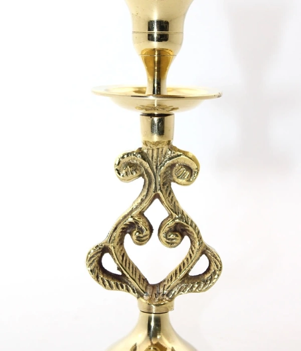 Tekli Pirinç Şamdan 4744