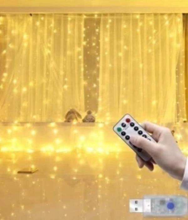 Tel Perde Led 3*3m 300 Led Gün Işığı