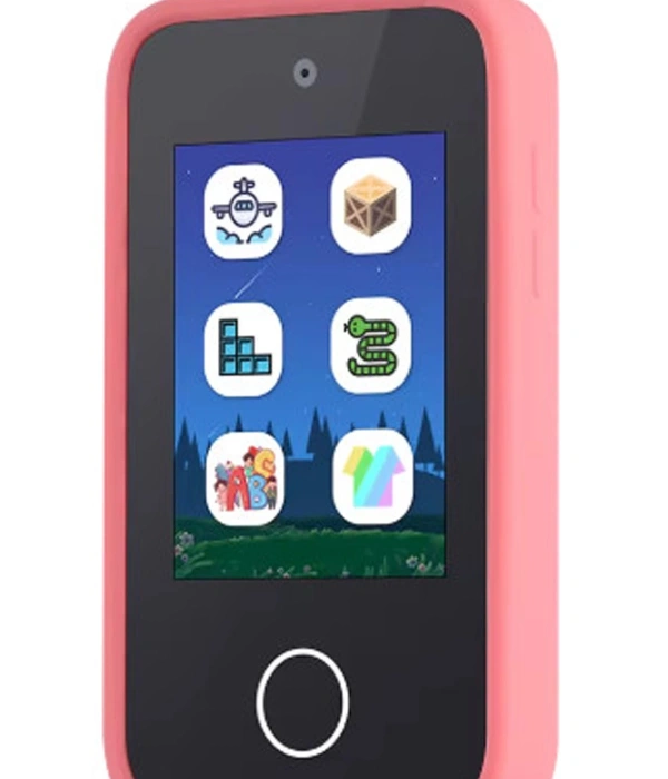 Telefon Modelli Çocuk Dijital Fotoğraf Makinası Çift Kameralı Dokunmatik Ekran 2.0 Ekran