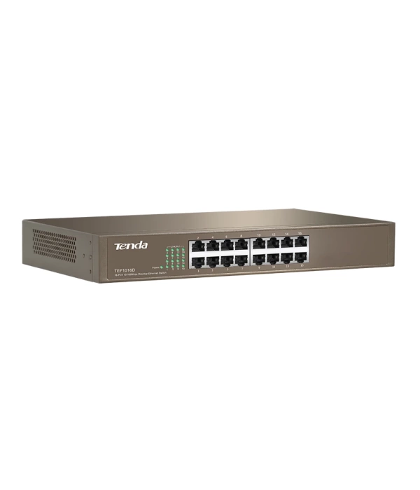 TENDA TEF1016D 16PORT 10/100 YÖNETİLEMEZ SWITCH