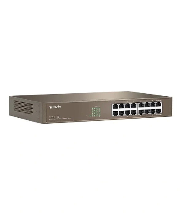 TENDA TEG1016D 16PORT 10/100/1000 YÖNETİLEMEZ SWITCH