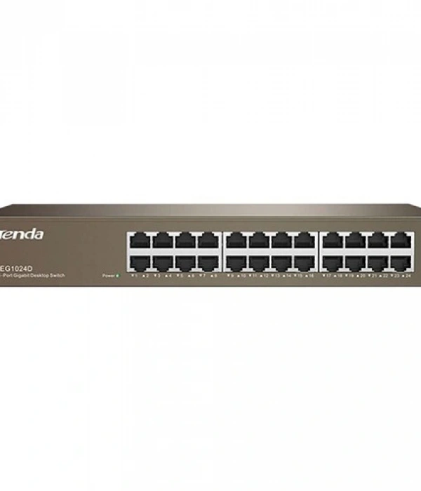 TENDA TEG1024D 24PORT 10/100/1000 YÖNETİLEMEZ SWITCH