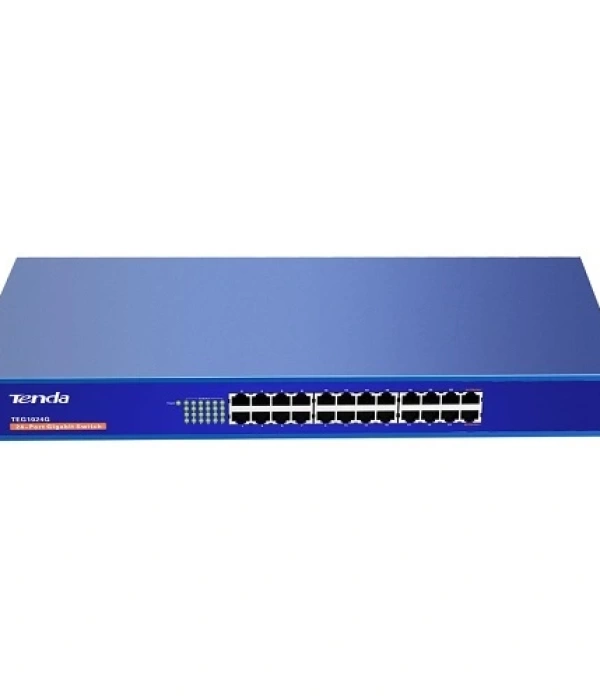 TENDA TEG1024G 24 PORT 10/100/1000 Rack-M SWITCH