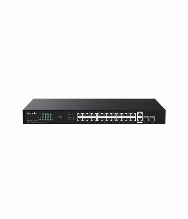 TENDA TEG1128P-24-410W 10/100/1000 24 PORT SWITCH