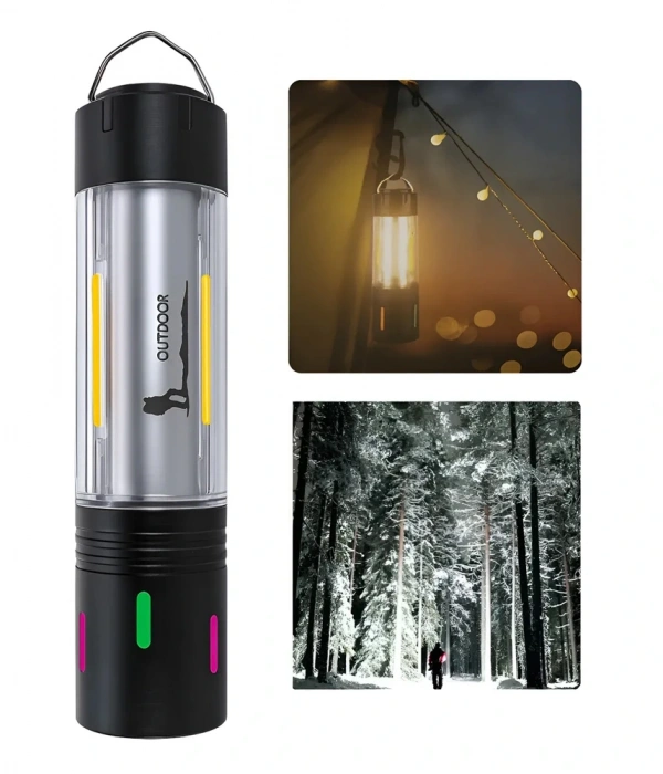 Tg Led Şarjlı Kamp Lambası Ortam Odak Aydınlatma Wt-736