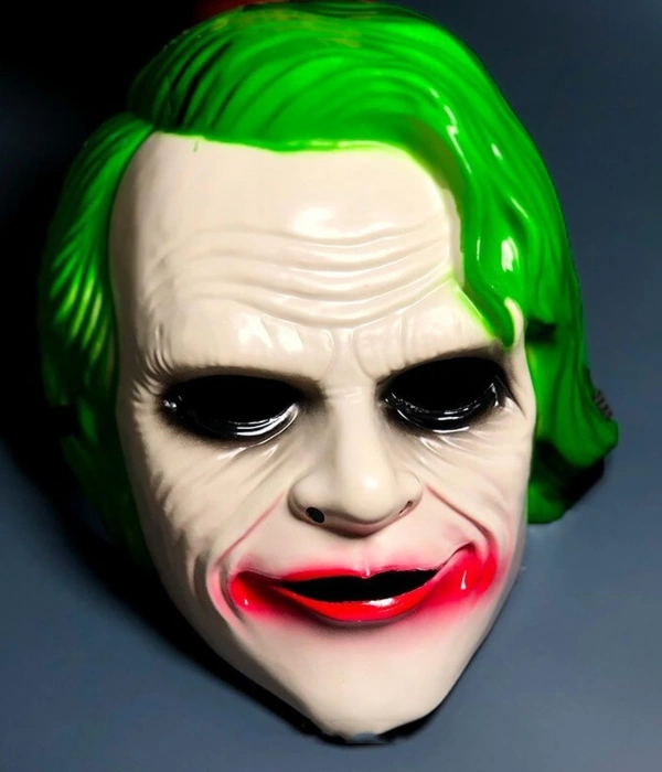 The Dark Knight Joker Maskesi Yeşil