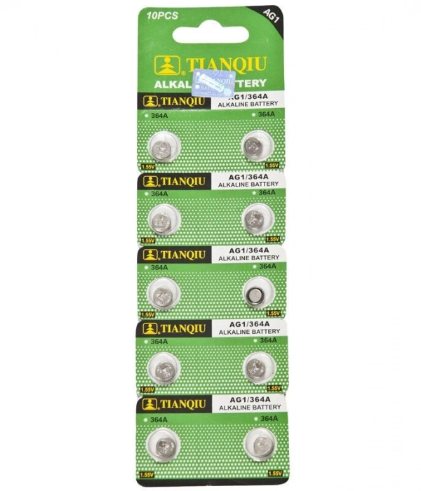 TıanQıu Ag1 Lr621/364 Alkalin 10lu Düğme Pil