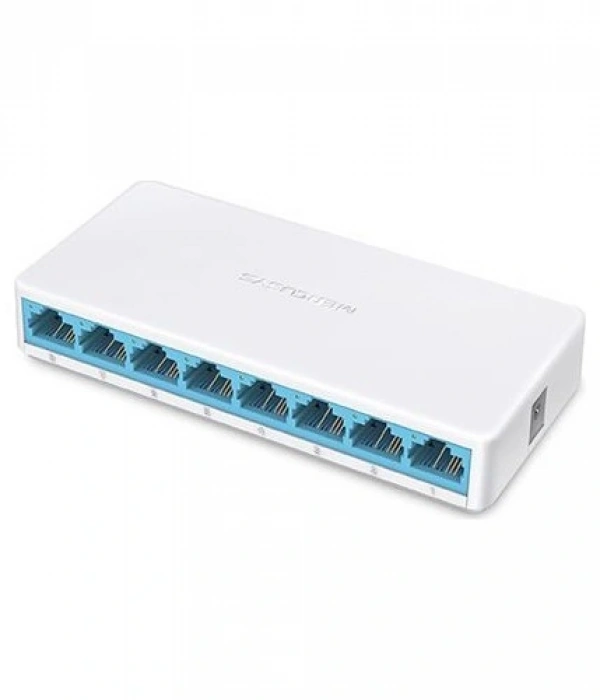 TP-LINK MERCUSYS MS108 8PORT 10/100 YÖNETİLEMEZ SWITCH