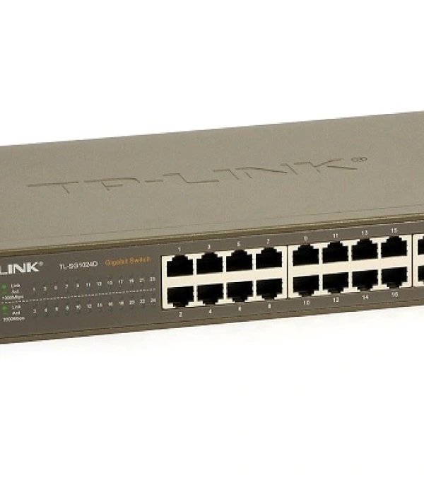 TP-LINK TL-SG1024D 24PORT 10/100/1000 YÖNETİLEMEZ SWITCH