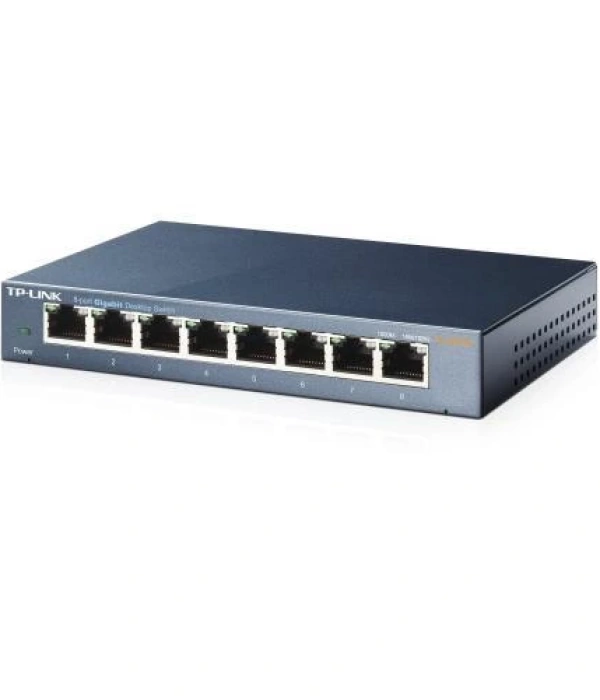 TP-LINK TL-SG108 8PORT 10/100/1000 YÖNETİLEMEZ SWITCH