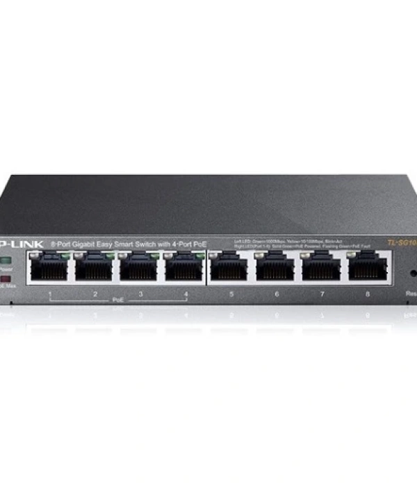 TP-LINK TL-SG108PE 8PORT 10/100/1000 YÖNETİLEBİLİR POE SWITCH