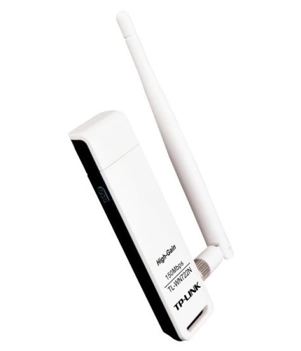 TP-LINK TL-WN722N 150Mbps KABLOSUZ USB ANTENLİ ADAPTÖR